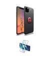 ieg™ iPhone 11 Pro Kılıf Yankı Form Prime - Siyah 3D Antistatik Cam Ekran Koruyucu
