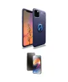 ieg™ iPhone 11 Pro Kılıf Yankı Form Prime - Siyah 3D Antistatik Mat Seramik Nano Ekran Koruyucu