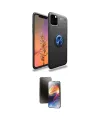 ieg™ iPhone 11 Pro Kılıf Yankı Form Prime - Siyah 3D Antistatik Mat Seramik Nano Ekran Koruyucu