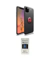ieg™ iPhone 11 Pro Kılıf Yankı Form Prime - Siyah 5D Hayalet Cam Ekran Koruyucu