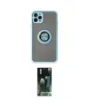 ieg™ iPhone 11 Pro Kılıf Yörünge Çizgi - Şeffaf 360 Full Body Arka Koruyucu
