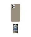 ieg™ iPhone 11 Pro Kılıf Zirve Modern Özel Seri - Siyah 34D Hayalet Izgaralı Cam