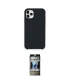 ieg™ iPhone 11 Pro Kılıf Zirve Modern Özel Seri - Siyah 34D Hayalet Izgaralı Cam