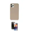 ieg™ iPhone 11 Pro Kılıf Zirve Modern Özel Seri - Siyah 3D Antistatik Mat Seramik Nano Ekran Koruyucu