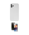 ieg™ iPhone 11 Pro Kılıf Zirve Modern Özel Seri - Siyah 3D Antistatik Mat Seramik Nano Ekran Koruyucu