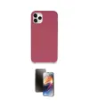 ieg™ iPhone 11 Pro Kılıf Zirve Modern Özel Seri - Siyah 3D Antistatik Mat Seramik Nano Ekran Koruyucu