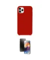 ieg™ iPhone 11 Pro Kılıf Zirve Modern Özel Seri - Siyah 3D Antistatik Mat Seramik Nano Ekran Koruyucu