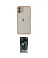 ieg™ iPhone 11 Pro Max Kılıf Ahenk Çizgi Serisi - Şeffaf 360 Full Body Arka Koruyucu