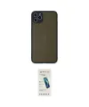 ieg™ iPhone 11 Pro Max Kılıf Ahenk Çizgi Serisi - Şeffaf Pasifik Cam Ekran Koruyucu