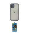 ieg™ iPhone 11 Pro Max Kılıf Ahenk Çizgi Serisi - Siyah 18D Cam Ekran Koruyucu