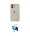 ieg™ iPhone 11 Pro Max Kılıf Ahenk Çizgi Serisi - Siyah 3D Antistatik Seramik Nano Ekran Koruyucu