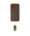 ieg™ iPhone 11 Pro Max Kılıf Ahenk Çizgi Serisi - Siyah Joko Magic 5D Hayalet Cam