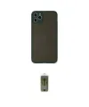 ieg™ iPhone 11 Pro Max Kılıf Ahenk Çizgi Serisi - Siyah Joko Magic 5D Hayalet Cam