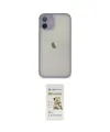 ieg™ iPhone 11 Pro Max Kılıf Ahenk Çizgi Serisi - Siyah Mat Seramik Nano Ekran Koruyucu