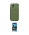 ieg™ iPhone 11 Pro Max Kılıf Ahenk Doku - Siyah 34D Izgaralı Cam