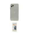 ieg™ iPhone 11 Pro Max Kılıf Ahenk Doku - Siyah 6D Mat Seramik Hayalet Nano Ekran Koruyucu