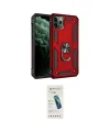 ieg™ iPhone 11 Pro Max Kılıf Ahenk Klasik Koleksiyonu - Şeffaf Pasifik Cam Ekran Koruyucu
