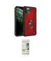 ieg™ iPhone 11 Pro Max Kılıf Ahenk Klasik Koleksiyonu - Siyah 20D Premium Cam Ekran Koruyucu