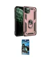 ieg™ iPhone 11 Pro Max Kılıf Ahenk Klasik Koleksiyonu - Siyah 34D Izgaralı Cam