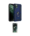 ieg™ iPhone 11 Pro Max Kılıf Ahenk Klasik Koleksiyonu - Siyah 360 Mat Full Body Arka Koruyucu