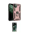 ieg™ iPhone 11 Pro Max Kılıf Ahenk Klasik Koleksiyonu - Siyah 360 Mat Full Body Arka Koruyucu