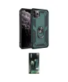 ieg™ iPhone 11 Pro Max Kılıf Ahenk Klasik Koleksiyonu - Siyah 360 Mat Full Body Arka Koruyucu