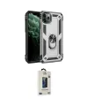 ieg™ iPhone 11 Pro Max Kılıf Ahenk Klasik Koleksiyonu - Siyah Bilvis Hayalet Cam Ekran Koruyucu