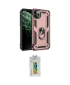 ieg™ iPhone 11 Pro Max Kılıf Ahenk Klasik Koleksiyonu - Siyah Polymer Nano Ekran Koruyucu