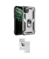 ieg™ iPhone 11 Pro Max Kılıf Ahenk Klasik Koleksiyonu - Siyah Seramik Nano Ekran Koruyucu