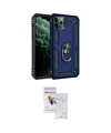 ieg™ iPhone 11 Pro Max Kılıf Ahenk Klasik Koleksiyonu - Siyah Seramik Nano Ekran Koruyucu