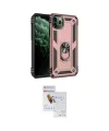 ieg™ iPhone 11 Pro Max Kılıf Ahenk Klasik Koleksiyonu - Siyah Seramik Nano Ekran Koruyucu