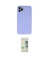 ieg™ iPhone 11 Pro Max Kılıf Ahenk Serisi - Siyah 20D Premium Cam Ekran Koruyucu
