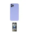 ieg™ iPhone 11 Pro Max Kılıf Ahenk Serisi - Siyah 34D Hayalet Izgaralı Cam