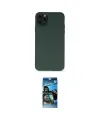 ieg™ iPhone 11 Pro Max Kılıf Ahenk Serisi - Siyah 34D Izgaralı Cam