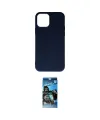 ieg™ iPhone 11 Pro Max Kılıf Ahenk Serisi - Siyah 34D Izgaralı Cam