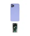 ieg™ iPhone 11 Pro Max Kılıf Ahenk Serisi - Siyah 360 Mat Full Body Arka Koruyucu