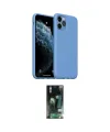 ieg™ iPhone 11 Pro Max Kılıf Ahenk Serisi - Siyah 360 Mat Full Body Arka Koruyucu
