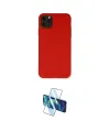 ieg™ iPhone 11 Pro Max Kılıf Ahenk Serisi - Siyah 3D Antistatik Cam Ekran Koruyucu