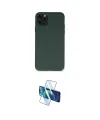 ieg™ iPhone 11 Pro Max Kılıf Ahenk Serisi - Siyah 3D Antistatik Cam Ekran Koruyucu