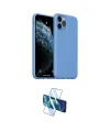 ieg™ iPhone 11 Pro Max Kılıf Ahenk Serisi - Siyah 3D Antistatik Cam Ekran Koruyucu