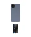 ieg™ iPhone 11 Pro Max Kılıf Ahenk Serisi - Siyah 3D Antistatik Hayalet Cam Ekran Koruyucu
