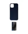 ieg™ iPhone 11 Pro Max Kılıf Ahenk Serisi - Siyah 3D Antistatik Hayalet Cam Ekran Koruyucu