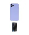ieg™ iPhone 11 Pro Max Kılıf Ahenk Serisi - Siyah 3D Antistatik Hayalet Cam Ekran Koruyucu