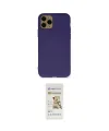 ieg™ iPhone 11 Pro Max Kılıf Ahenk Serisi - Siyah Mat Seramik Nano Ekran Koruyucu