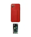 ieg™ iPhone 11 Pro Max Kılıf Akış Doku - Şeffaf 360 Full Body Arka Koruyucu