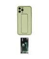 ieg™ iPhone 11 Pro Max Kılıf Akış Doku - Şeffaf 360 Full Body Arka Koruyucu