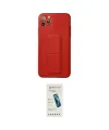 ieg™ iPhone 11 Pro Max Kılıf Akış Doku - Şeffaf Pasifik Cam Ekran Koruyucu