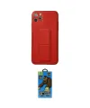 ieg™ iPhone 11 Pro Max Kılıf Akış Doku - Siyah 18D Cam Ekran Koruyucu