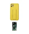 ieg™ iPhone 11 Pro Max Kılıf Akış Doku - Siyah 360 Mat Full Body Arka Koruyucu