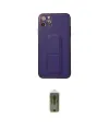 ieg™ iPhone 11 Pro Max Kılıf Akış Doku - Siyah Joko Magic 5D Hayalet Cam